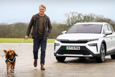 Buy an Electric Skoda Elroq to keep your DOG happy, say Skoda