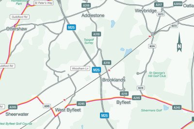 M25 shuts for fifth and final time this weekend: Warning for drivers heading to Heathrow and Gatwick as map shows diversion route while work on delayed £317million project continues