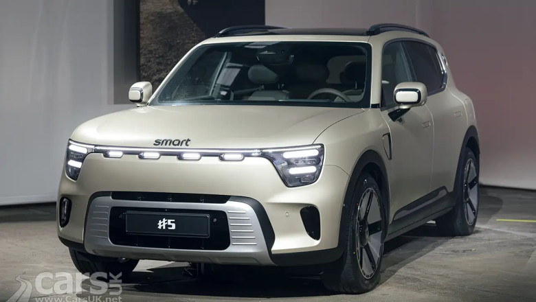 Smart #5 Electric SUV UK debut ahead of on-sale later this year for Smart’s third EV