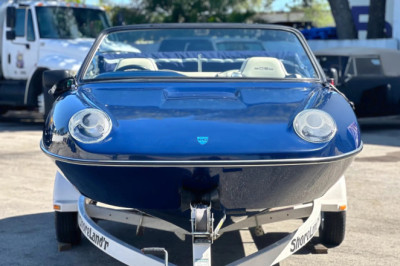 This Jet-Powered Sport Boat From The 1990s Looks Like A Porsche On Purpose