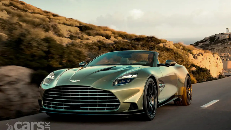 Aston Martin Vanquish Volante REVEALED with the same 824bhp V12 as the Vanquish Coupe