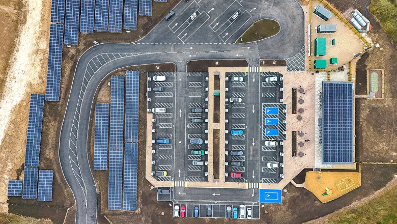 Britain's biggest electric car charging station is unveiled: 'Ultra-rapid' EV charging station that can boost 44 motors at once opens next to major motorway despite falling demand eco-cars