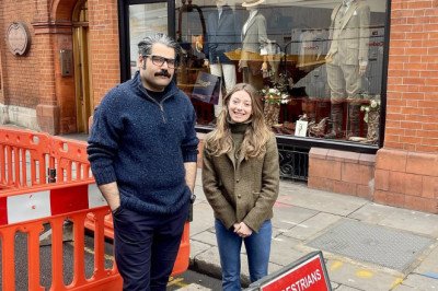 The prestigious celebrity neighbourhood blighted by 'worst roadworks in history': Enclave favoured by rich and famous has faced months-long nightmare