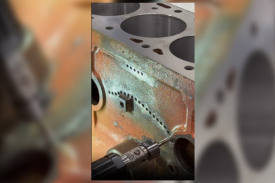 Watch A Machinist Fix A Cracked Engine Block Without Welding It