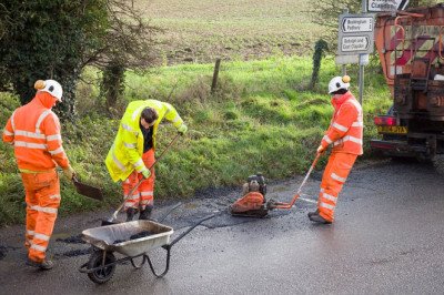 Pothole crisis: Only 3% of England's crumbling local roads underwent maintenance last year