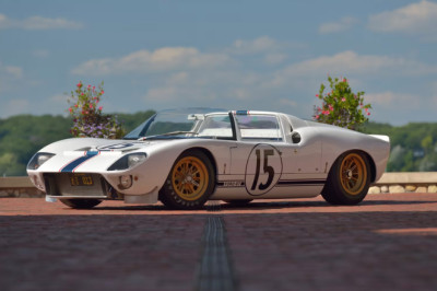 1965 Ford GT40 Roadster prototype that raced at Le Mans heads to auction