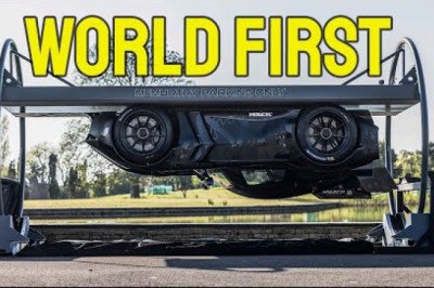 World first: McMurtry Spéirling hypercar drives upside down