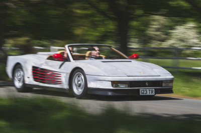 Driving the rattiest Ferrari on the road