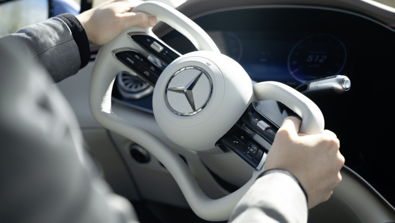 Mercedes-Benz Gets In On The Yoke Trend With Steer-By-Wire In The Upcoming EQS Facelift