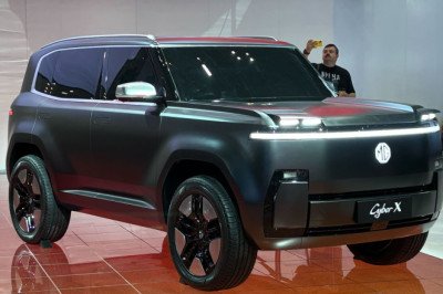 Boxy new MG Cyber X SUV revealed at Shanghai motor show