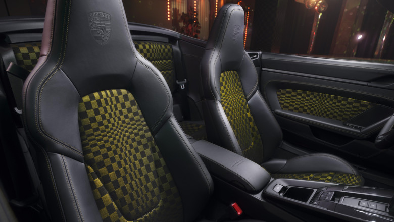Porsche 911 Spirit 70 Heritage Design Edition Brings Back The World's Best Seat Fabric And Hood Stripes