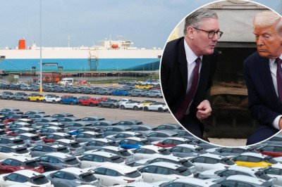 Car production rose in March for the first time in a year with almost half of output EVs - but 'trade uncertainty' is now the 'major challenge'