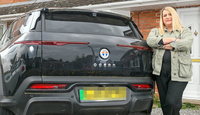 I bought a Fisker Ocean EV for £42,000...but have now got a 2.5-tonne garden ornament stuck on my drive after the company went bust and it stopped working