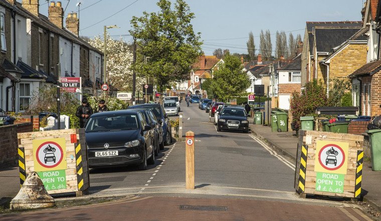 Low traffic neighbourhoods are 'a failed experiment' admits local Tory leader after traffic calming scheme so infuriated Florence Pugh's father that he sold his cafe