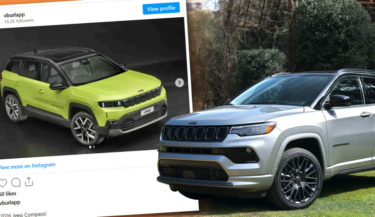 2026 Jeep Compass Leak Shows Recon-Like Design, and That’s Cool