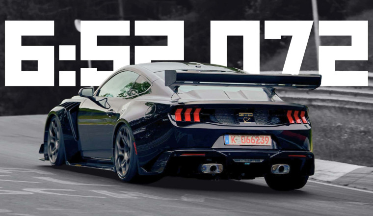 The Ford Mustang GTD Just Broke Its Own Nürburgring Record
