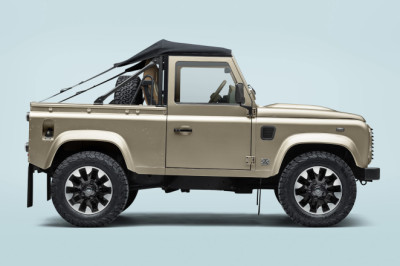 Land Rover Classic Works reveals Defender V8 Soft Top restomod