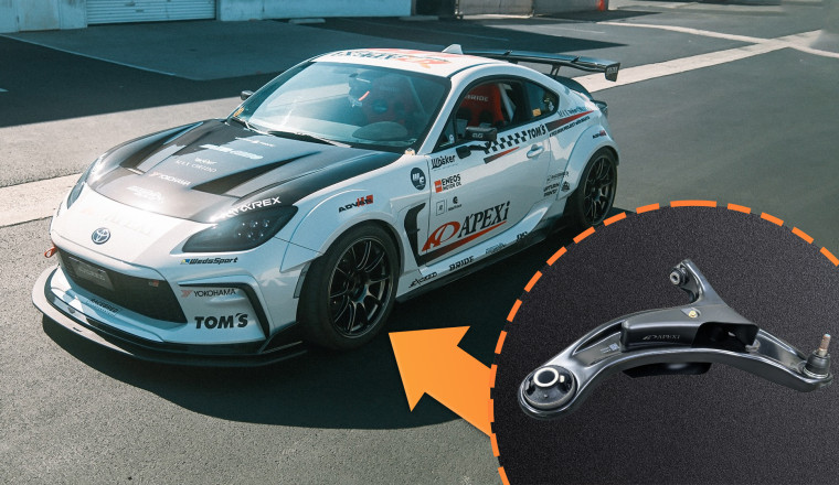 Clever Toyota GR86, Subaru BRZ Bolt-Ons Turn Control Arms Into Brake Coolers