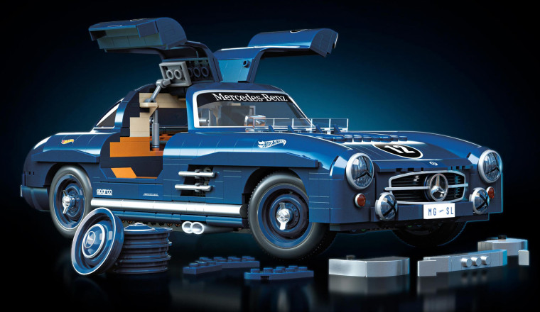 Hot Wheels takes on Lego with new ‘Brick Shop’ self-build car kits