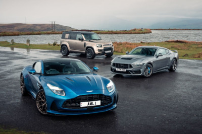 Mustang Dark Horse vs Defender OCTA vs Aston DB12