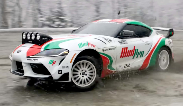 Supra Rally Car Proves Sports Cars Belong on Gravel