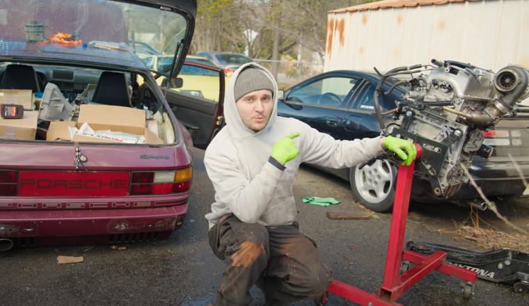We’re Putting a Honda Engine in This Porsche with Big Dreams and a Small Budget