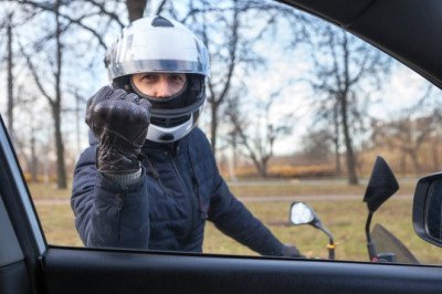 Rubbish behaviour! A third of motorcyclists have been hit by litter tossed out of car windows
