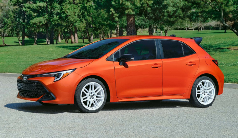 The Toyota Corolla Looks Even Better With White Wheels