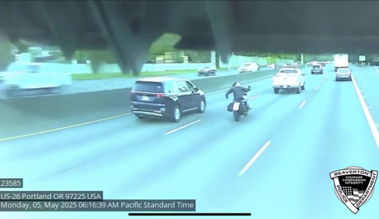 Road Raging Minivan Driver Accused Of Almost Killing Motorcyclist Finally Arrested