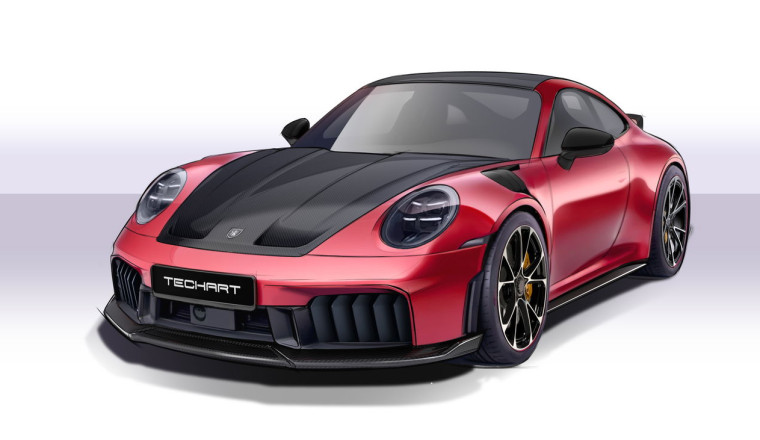 TechArt Reveals Aero Parts, Tuning For 992.2 Porsche 911