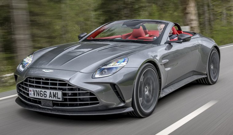 Aston Martin's new Vantage Roadster is a V for Victory - even if you're driving roof down in the rain