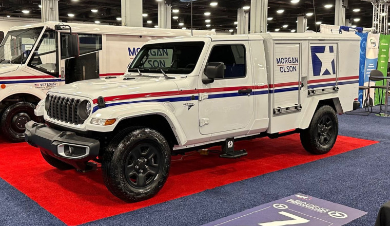 We’re so Back: New Jeep Gladiator Mail Truck Revives the Iconic Postal Jeep