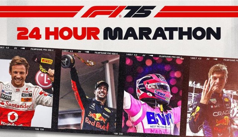 Enjoy a 24-hour marathon of F1’s most iconic moments
