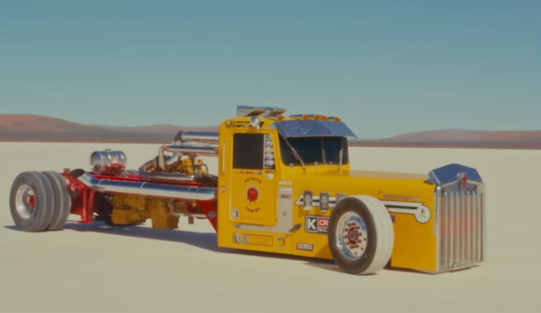 Kenworth Semi Built to Break Land-Speed Records Is the Coolest Way to Go 140 MPH