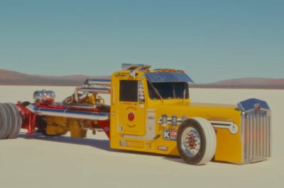 Kenworth Semi Built to Break Land-Speed Records Is the Coolest Way to Go 140 MPH