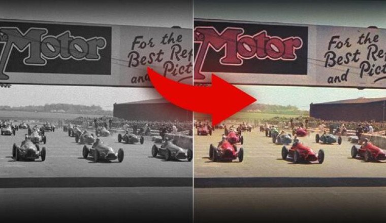 Watch F1’s first championship race in full colour footage