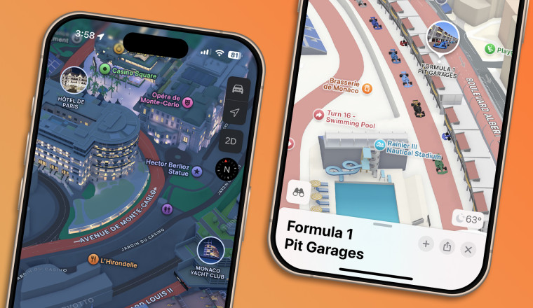 Apple Built a Little 3D Monaco F1 Circuit to Explore in Apple Maps