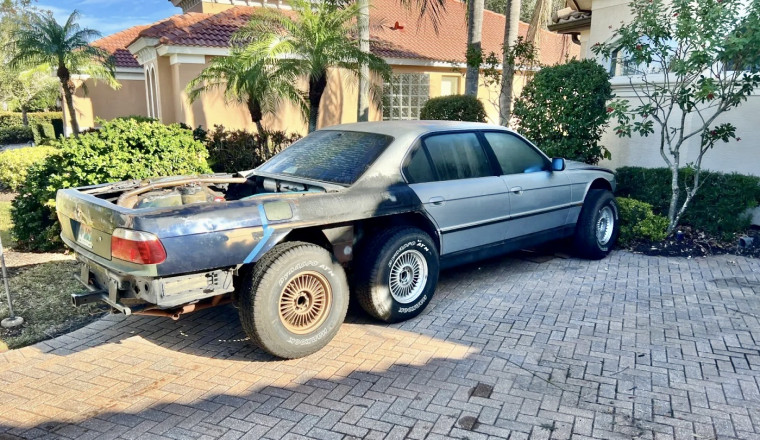 BMW Guys Will Literally Build a Twin-Turbo Hybrid V12 6×6 Pickup Before Buying an F-150