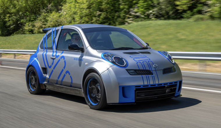 Nissan Has Restomodded A 23-Year-Old Mid-Engined Micra Concept