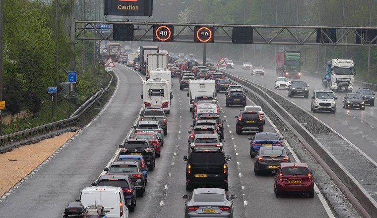 Brace for Bank Holiday chaos: Warning 20 million cars will hit the roads each day as map reveals travel hotspots you should avoid