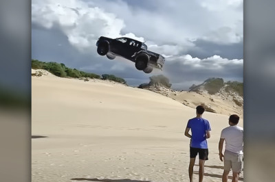 Ford Ranger Raptor Flies 280 Feet in the Send of the Decade