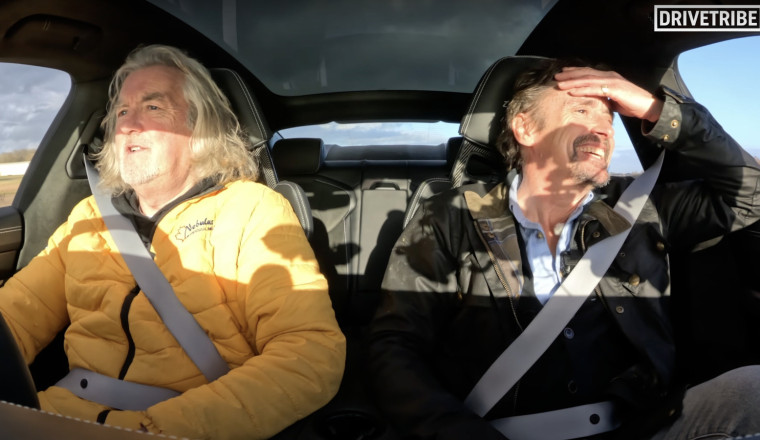 Richard Hammond And James May Lap The 'Top Gear' Test Track For A Final Time