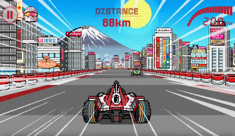 Nissan creates free retro-inspired Formula E video game