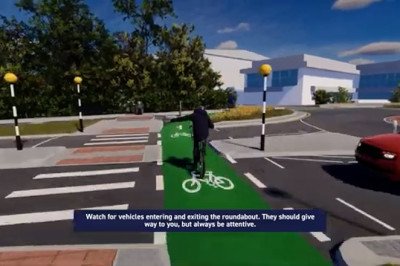 Council's new £2million Dutch-style 'politically correct' roundabout is so confusing it needs a video showing drivers how to use it...so could YOU get around it?