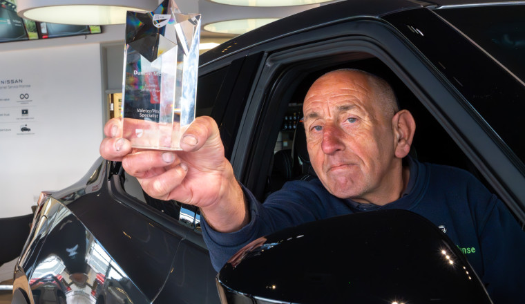 Vertu shines a light on unsung heroes as Nissan man is named Valeter of the Year