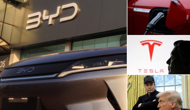 The 'Tesla-killer' that's now outselling the US giant's EVs in Europe