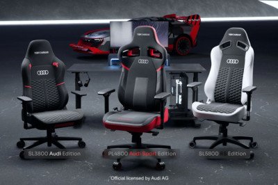Audi Gaming Seats Combine Sim Racing and Office Chair Ergonomics