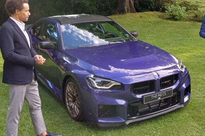 BMW M2 CS revealed with 523bhp, mean stance and ducktail spoiler