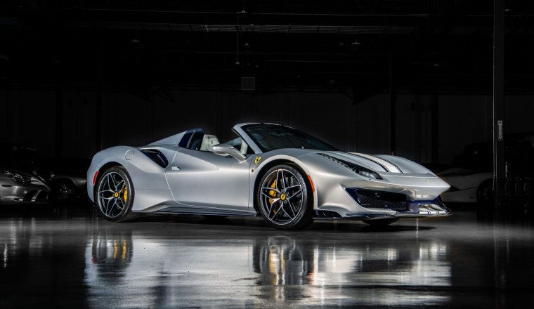 One-of-One 2020 Ferrari 488 Pista Spider Hits the Auction Block