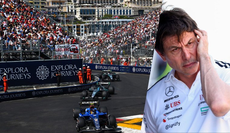 Wolff reveals Williams boss Vowles sent him an apology text during Monaco GP